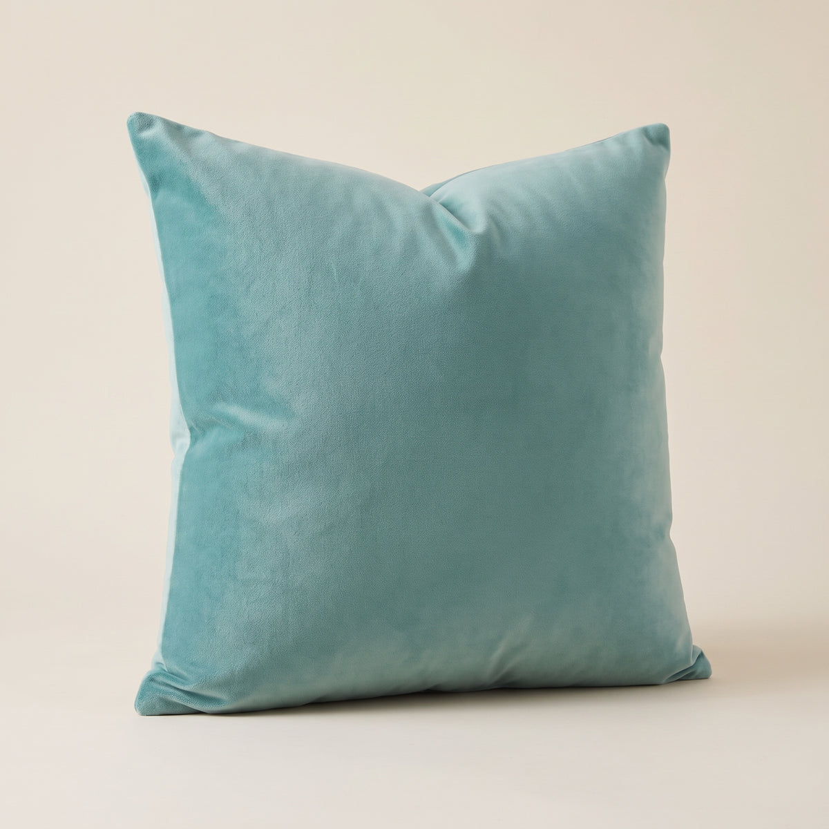 Lumo Velvet Water Green Pillow
