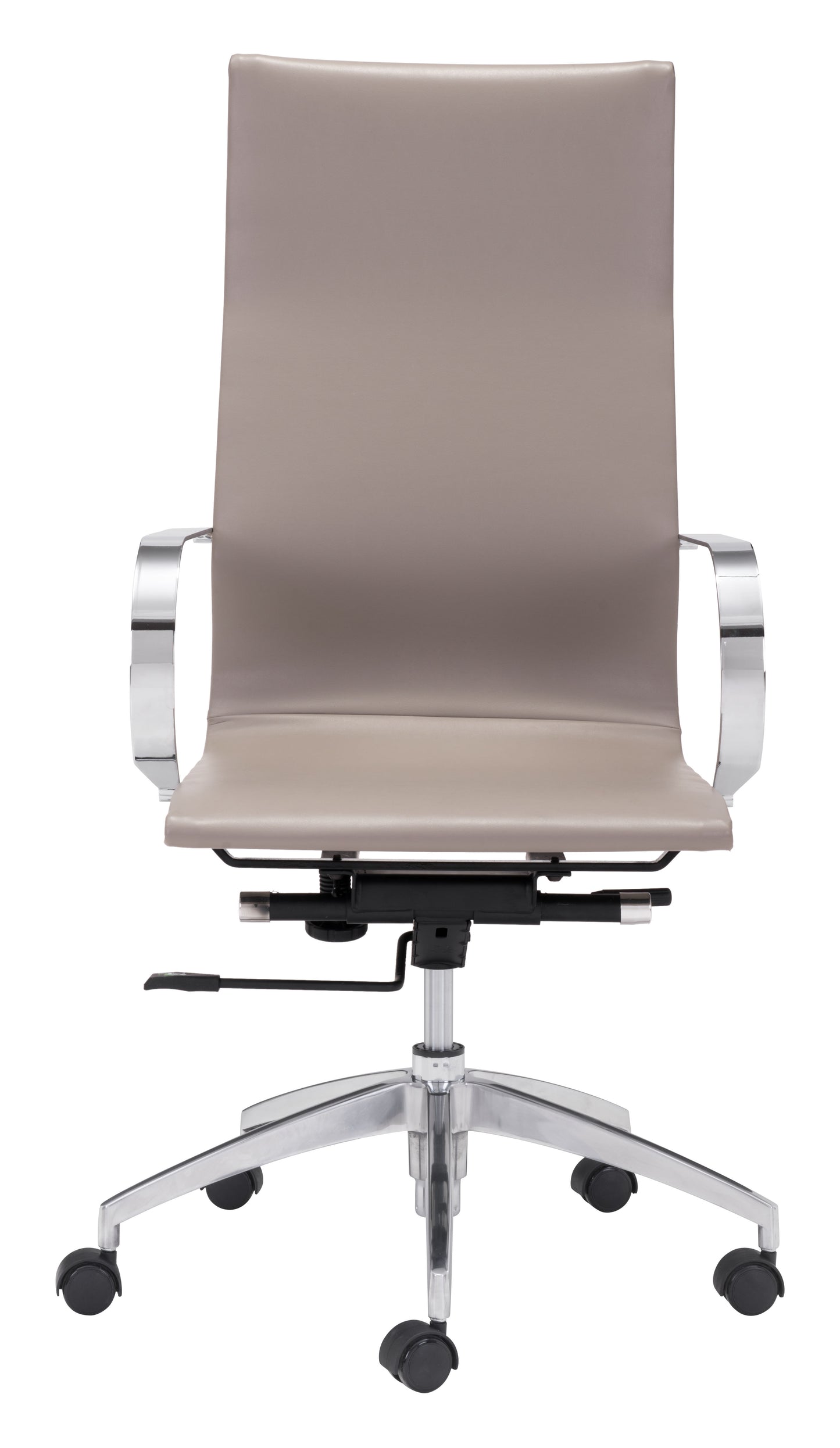 High Back Office Chair Taupe - Modern & Ergonomic Seating for Home & Office