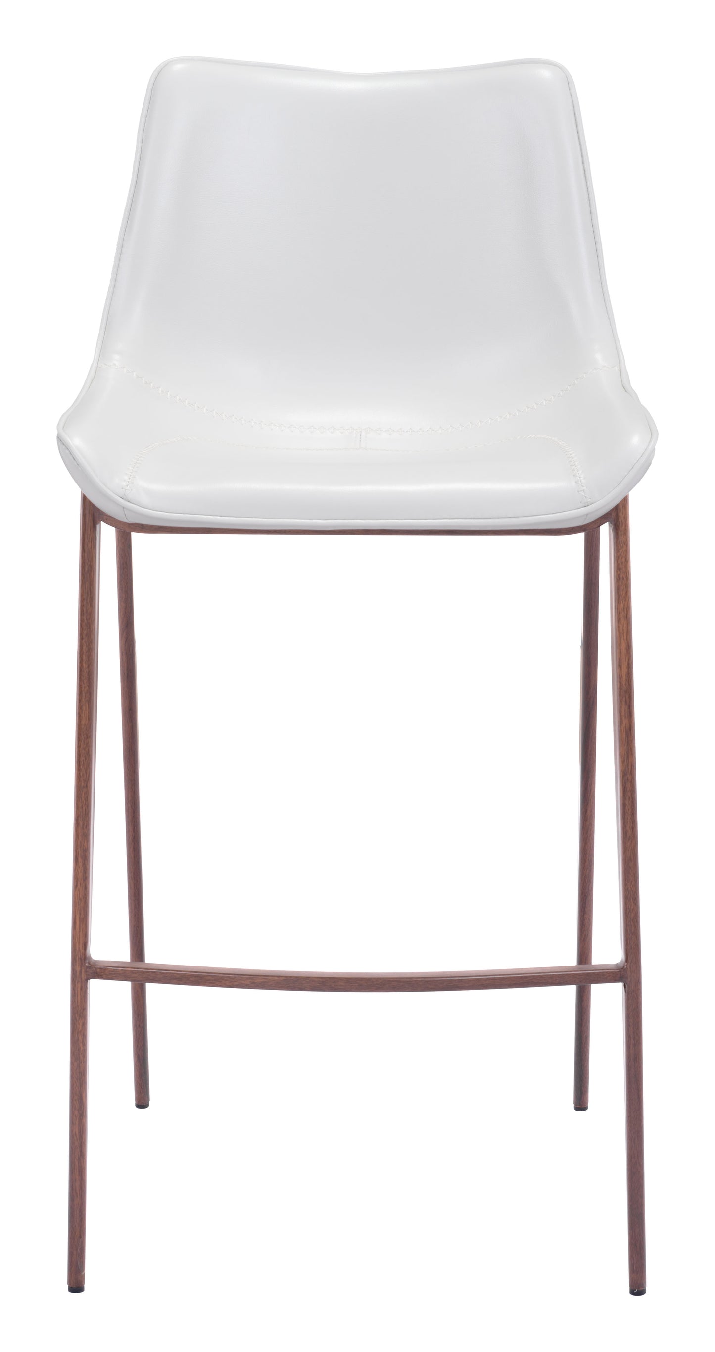 Barstool (Set of 2) White & Walnut - Premium Quality & Stylish Design for Your Home
