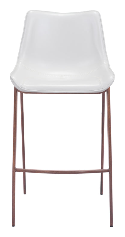 Barstool (Set of 2) White & Walnut - Premium Quality & Stylish Design for Your Home