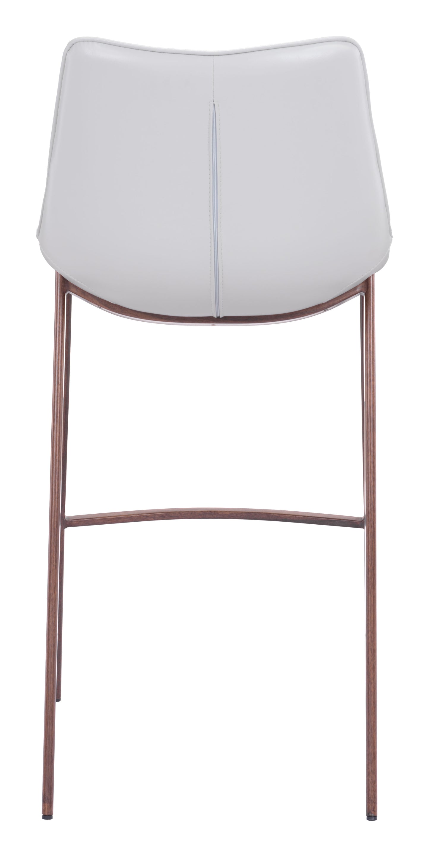 Barstool (Set of 2) White & Walnut - Premium Quality & Stylish Design for Your Home