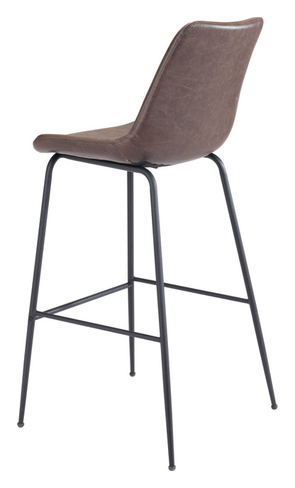 Tabouret de bar Byron marron