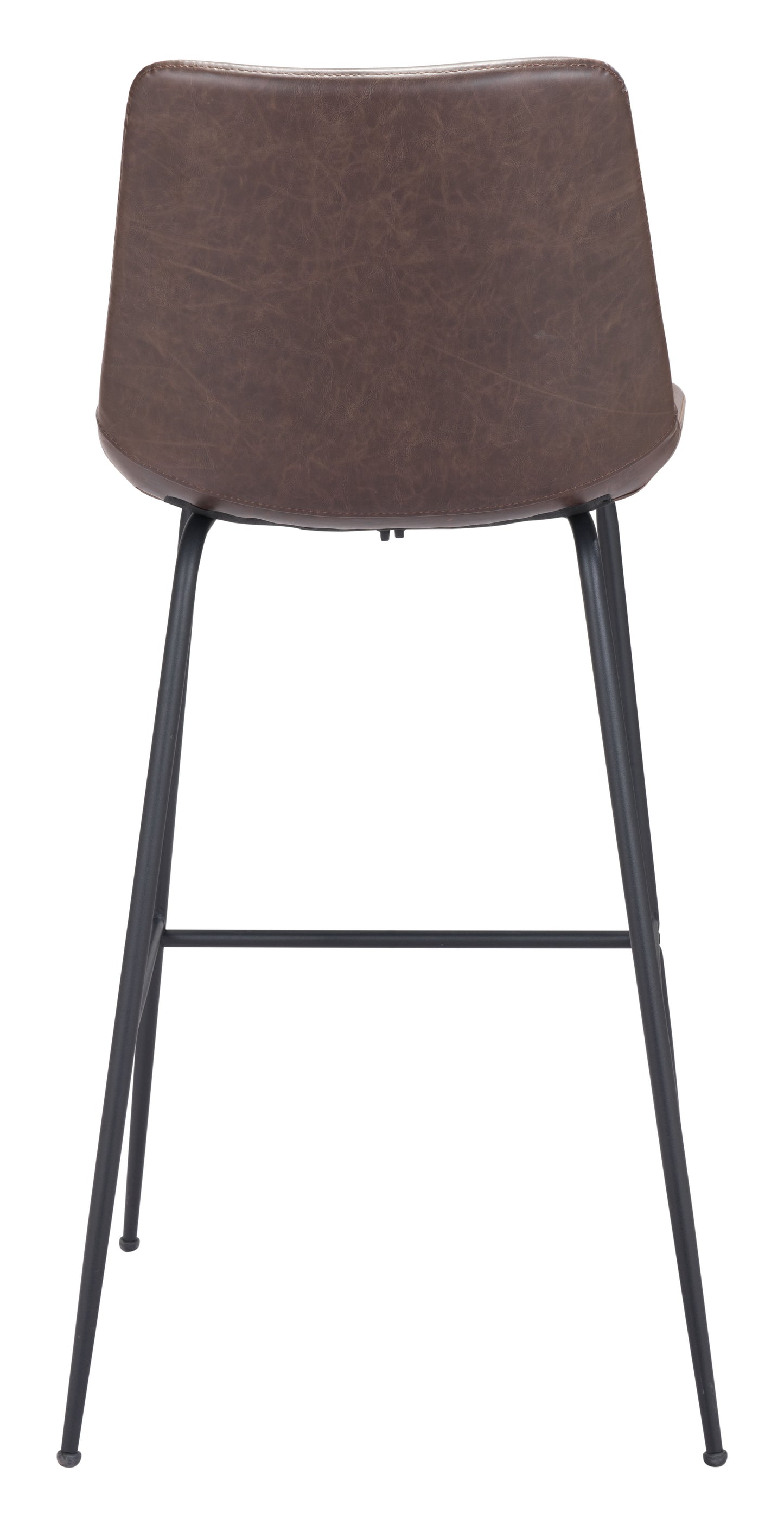 Tabouret de bar Byron marron
