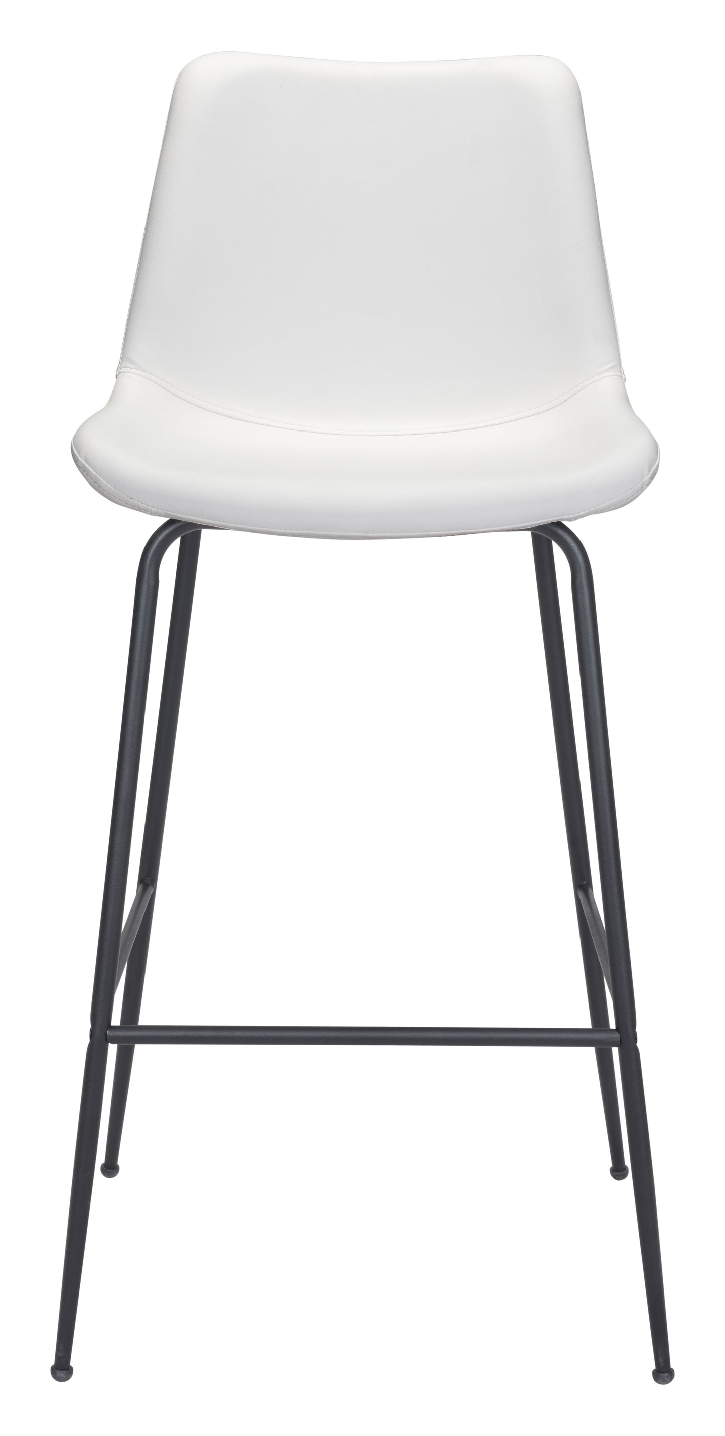 Tabouret de bar Byron blanc