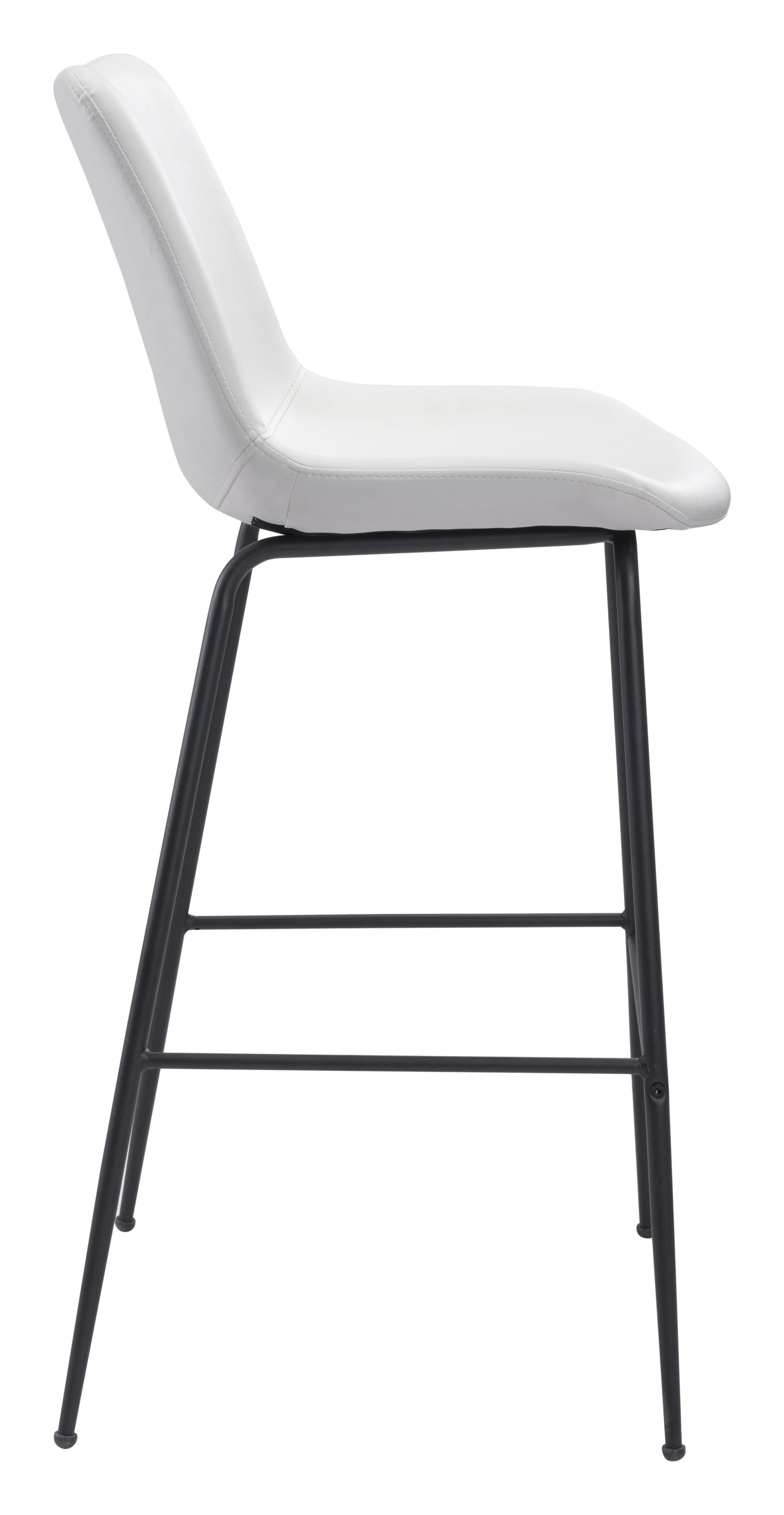 Tabouret de bar Byron blanc