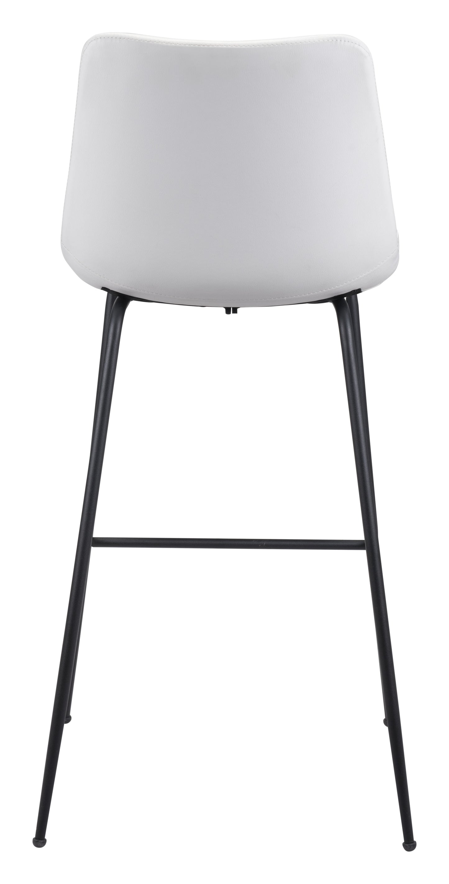 Tabouret de bar Byron blanc