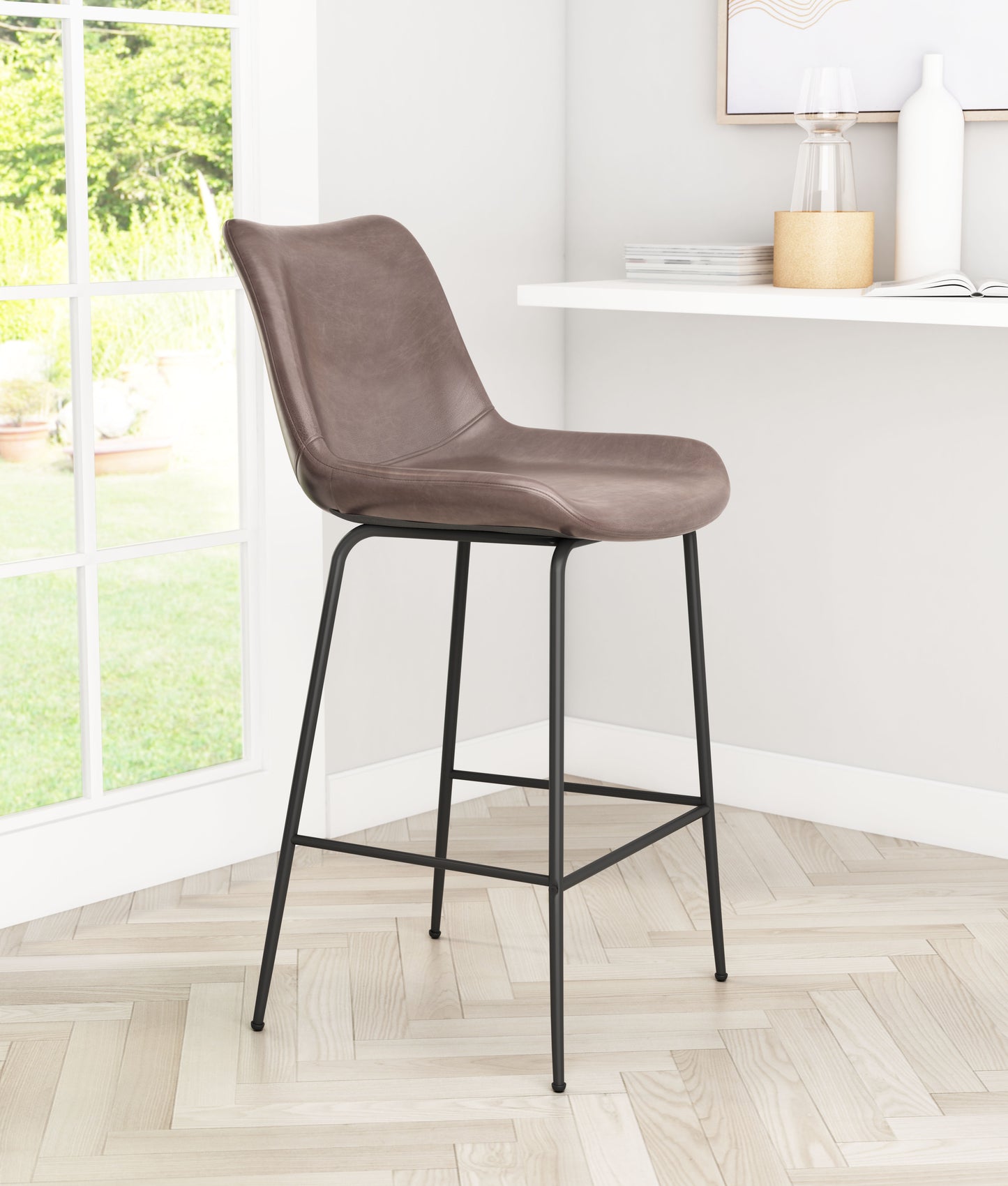 Counter Stool Brown - Premium Quality & Stylish Design for Your Home