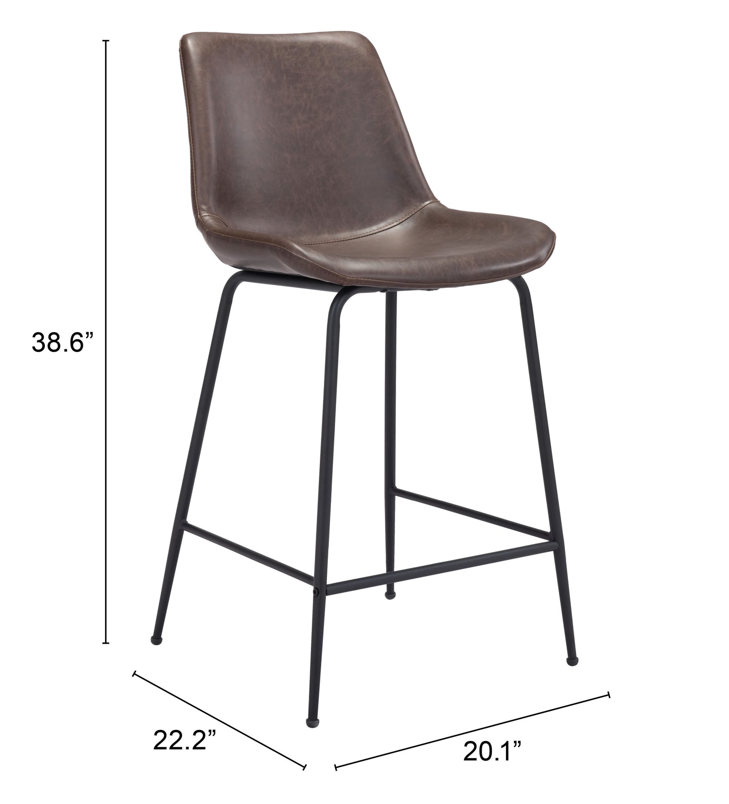 Counter Stool Brown - Premium Quality & Stylish Design for Your Home