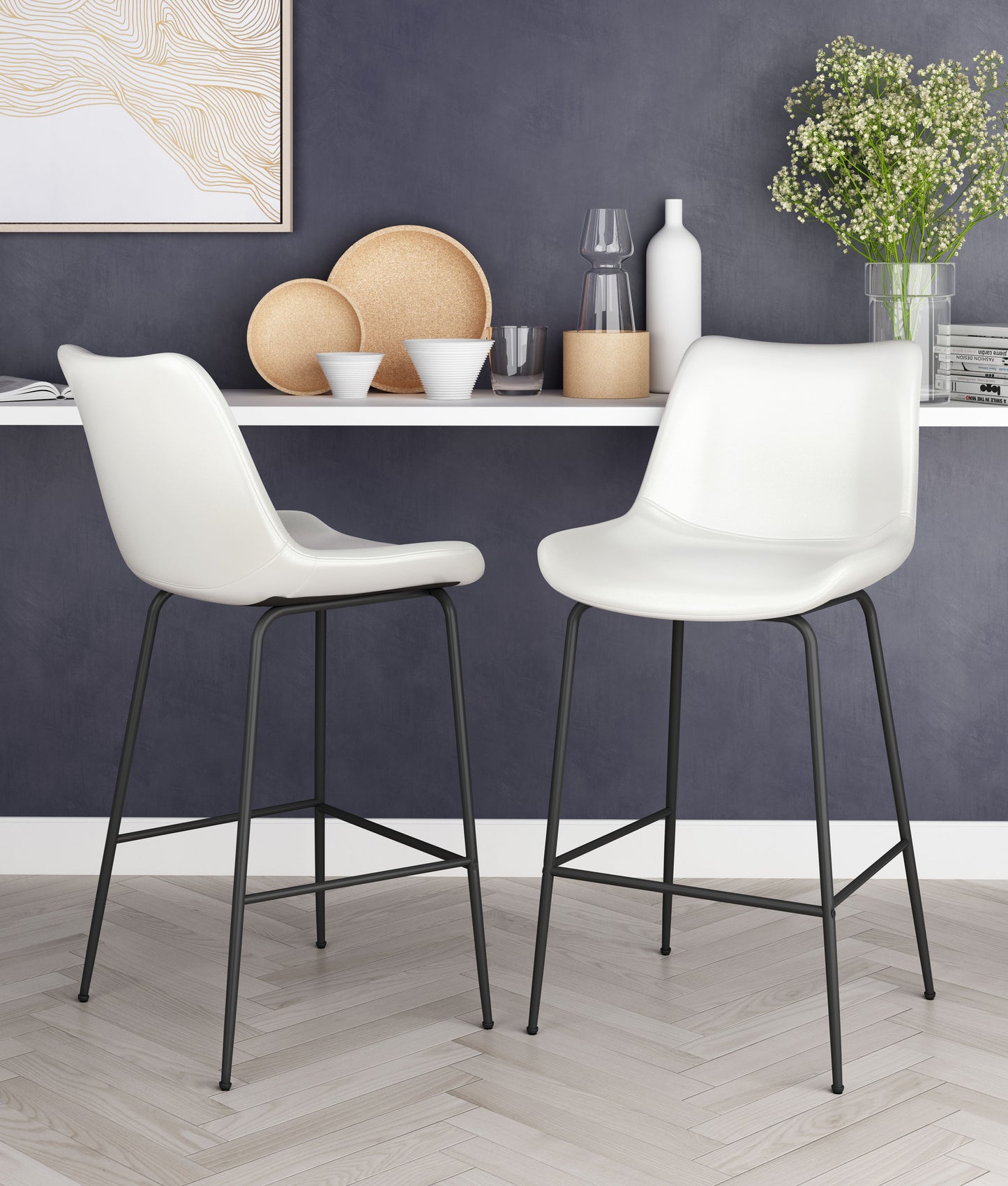 Counter Stool White - Premium Quality & Stylish Design for Your Home