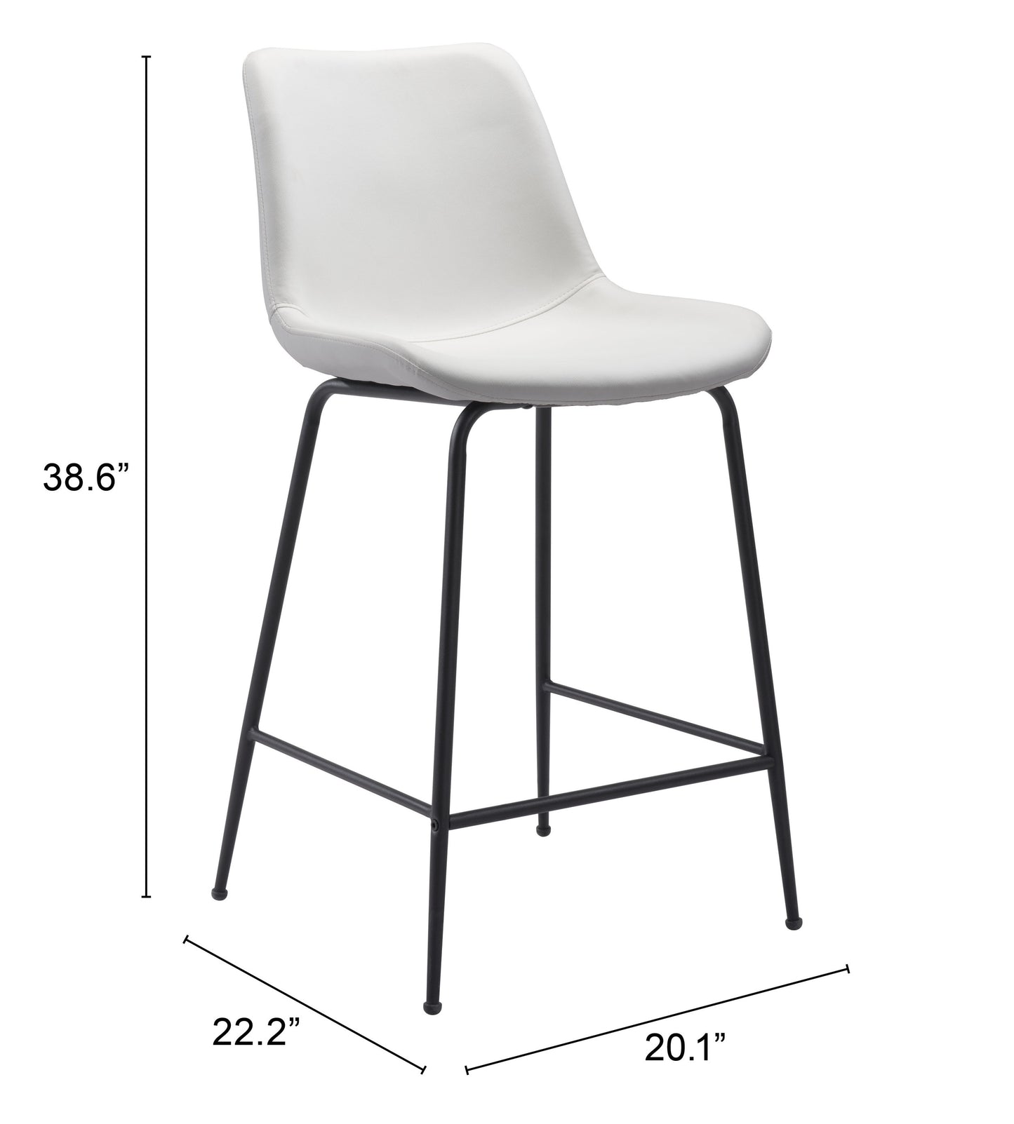 Counter Stool White - Premium Quality & Stylish Design for Your Home