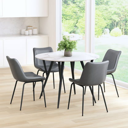 Chaise de salle à manger Byron (lot de 2) Gris
