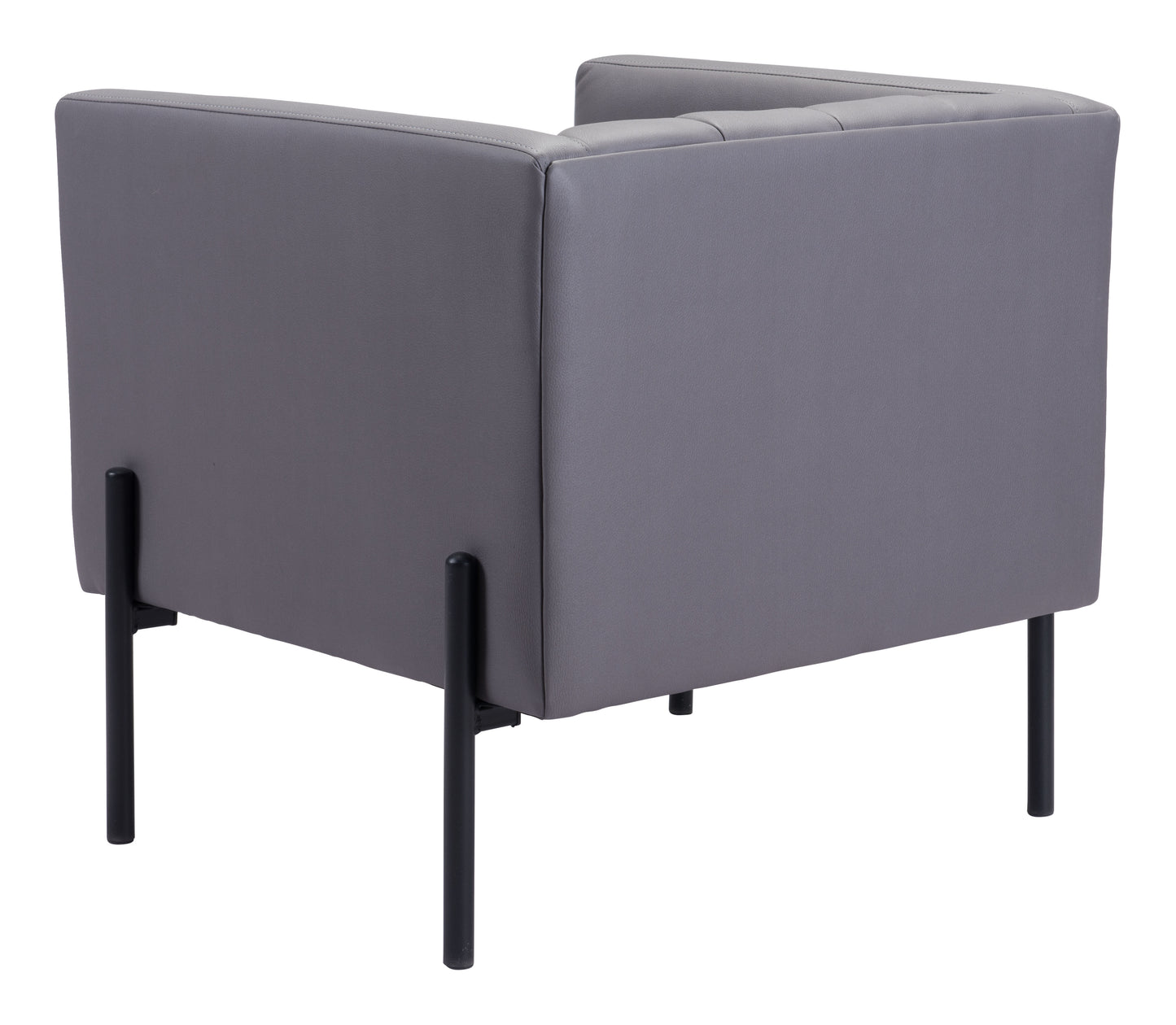 Accent Chair Gray - Modern & Ergonomic Seating for Home & Office