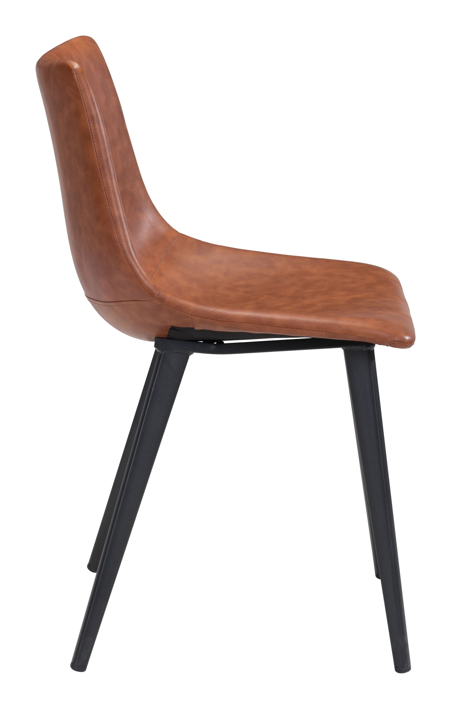 Dining Chair (Set of 2) Vintage Brown - Modern & Ergonomic Seating for Home & Office