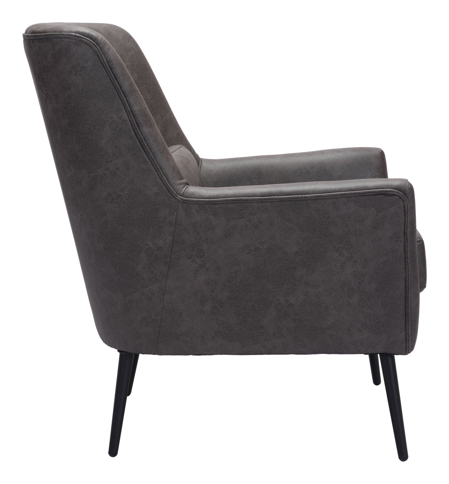 Accent Chair Vintage Black - Modern & Ergonomic Seating for Home & Office