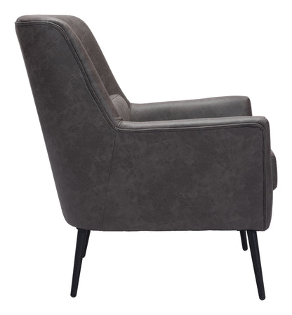 Accent Chair Vintage Black - Modern & Ergonomic Seating for Home & Office