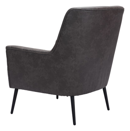 Accent Chair Vintage Black - Modern & Ergonomic Seating for Home & Office