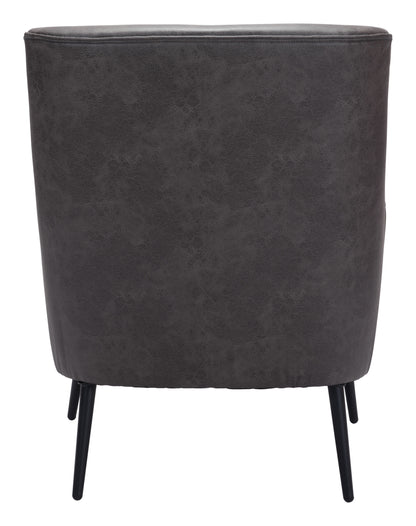 Accent Chair Vintage Black - Modern & Ergonomic Seating for Home & Office