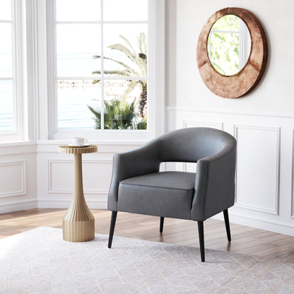 Accent Chair Vintage Gray - Modern & Ergonomic Seating for Home & Office