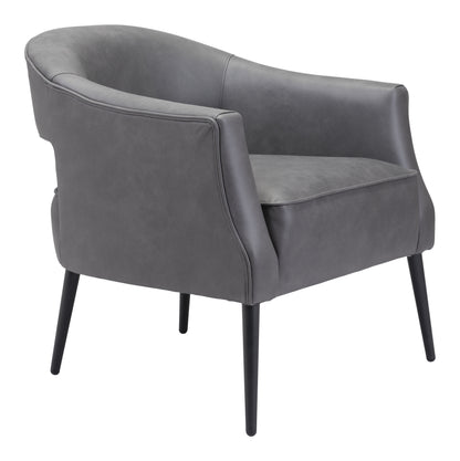 Accent Chair Vintage Gray - Modern & Ergonomic Seating for Home & Office