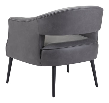 Accent Chair Vintage Gray - Modern & Ergonomic Seating for Home & Office
