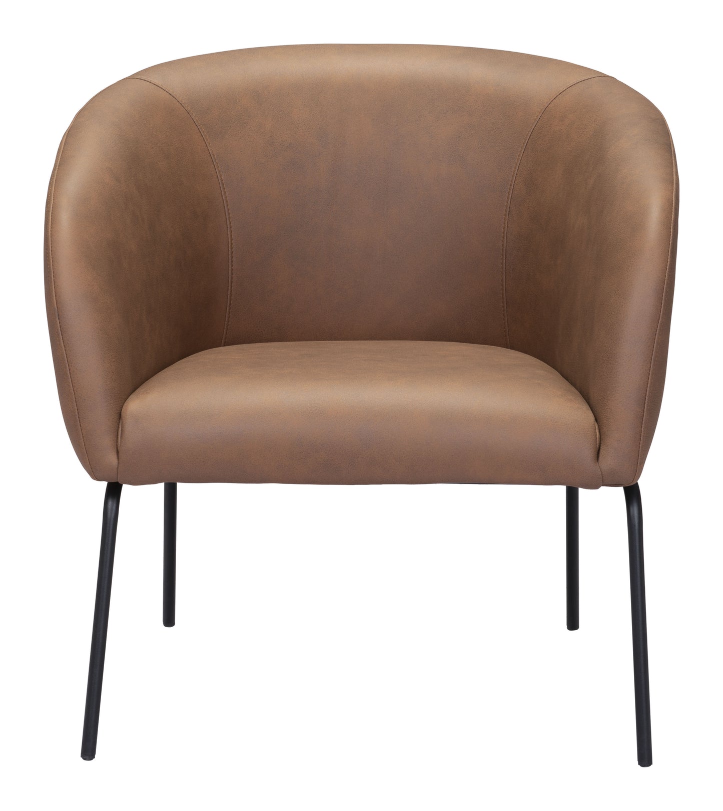Accent Chair Vintage Brown - Modern & Ergonomic Seating for Home & Office