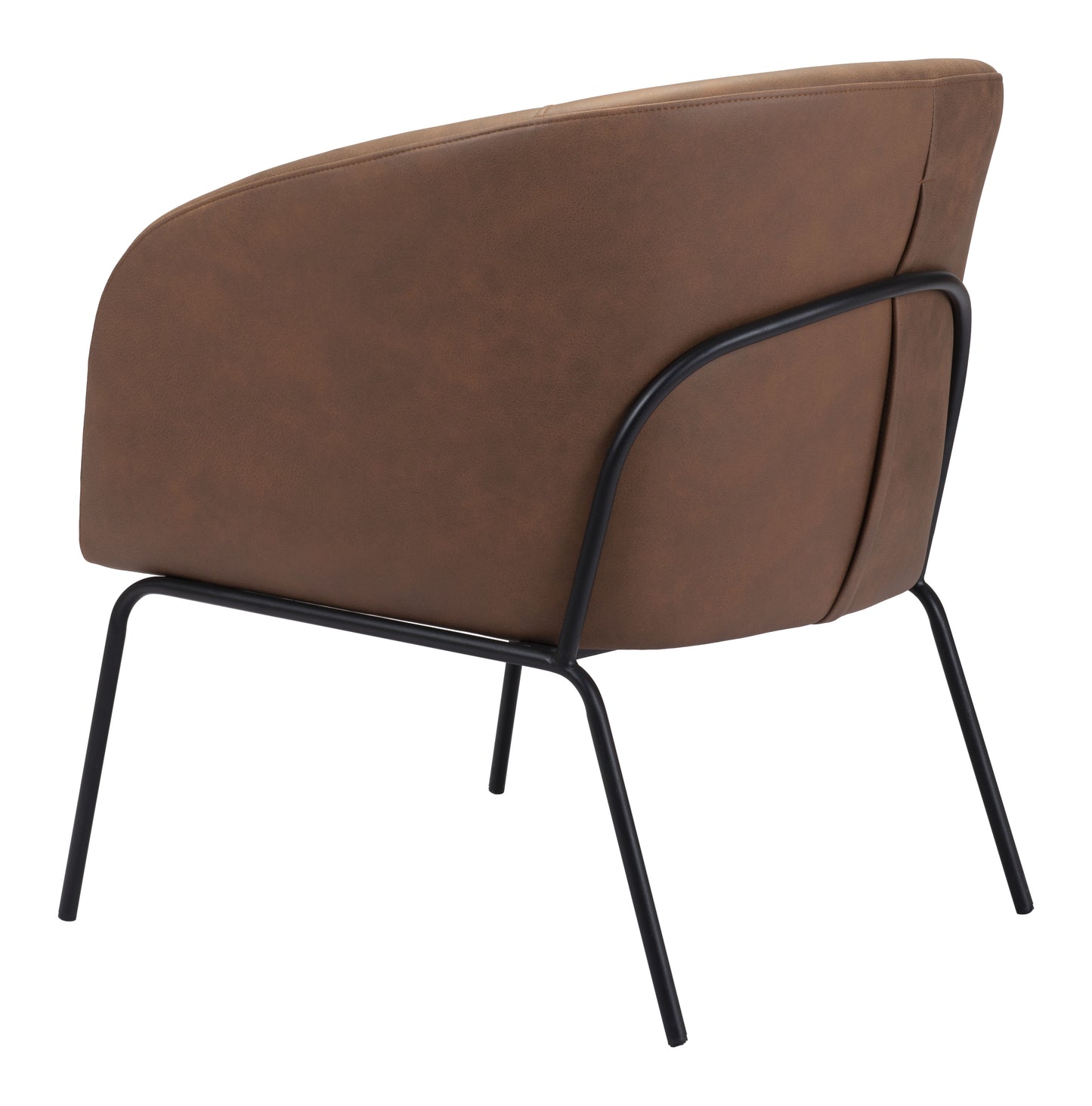 Accent Chair Vintage Brown - Modern & Ergonomic Seating for Home & Office