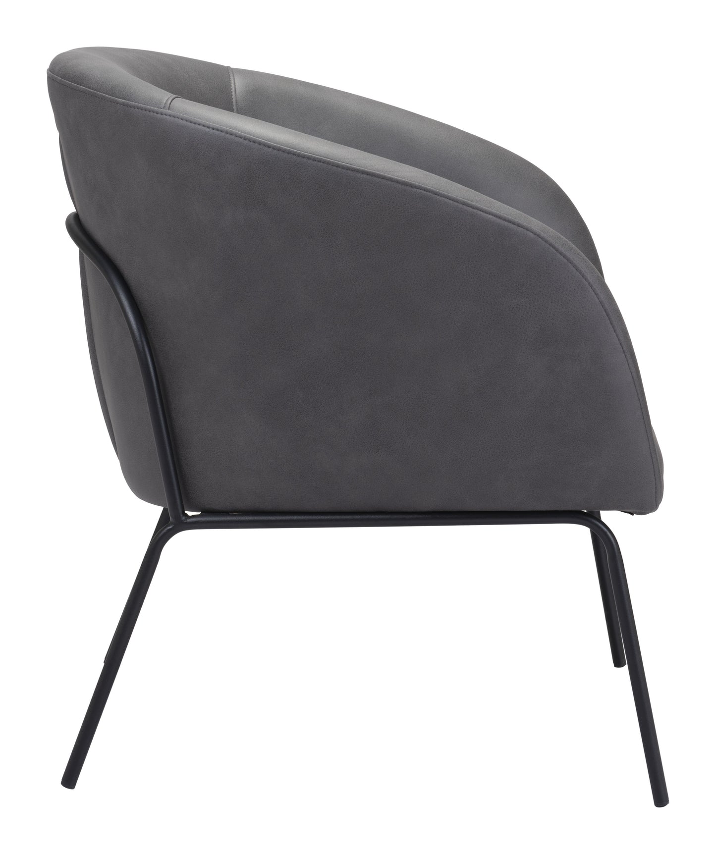 Accent Chair Vintage Gray - Modern & Ergonomic Seating for Home & Office