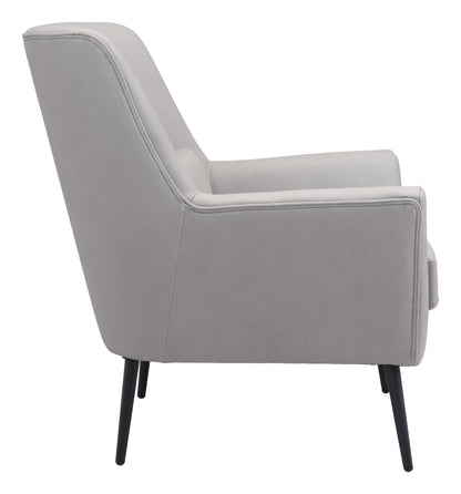 Fauteuil d'appoint Ontario gris