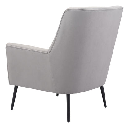 Fauteuil d'appoint Ontario gris