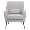 Fauteuil d'appoint Ontario gris