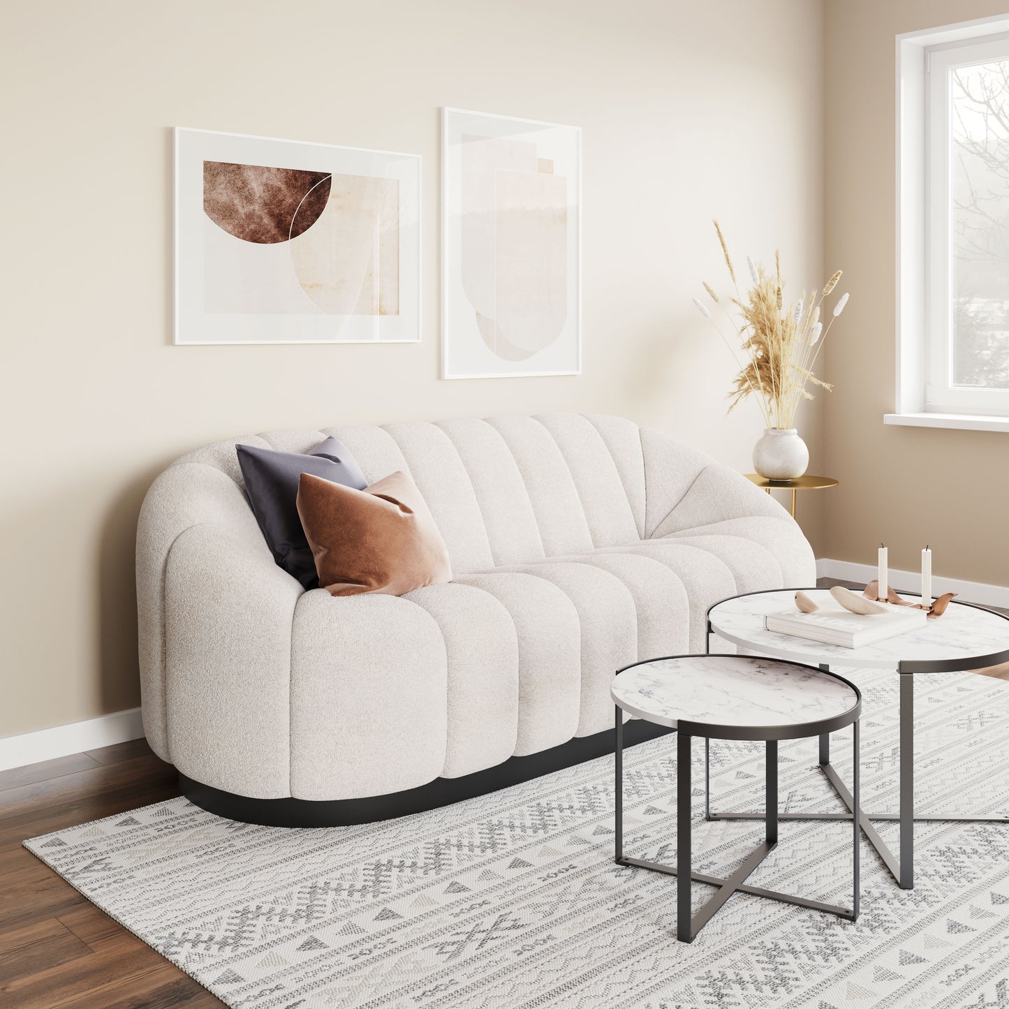 Sofa Cream - Premium Quality & Stylish Design for Your Home