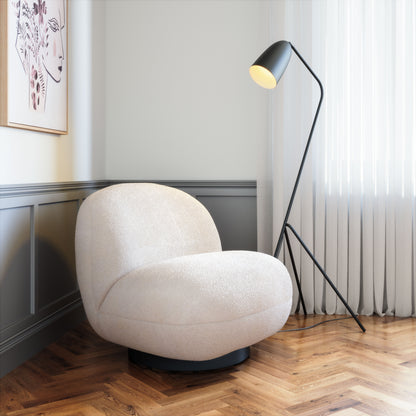 Accent Chair Cream - Modern & Ergonomic Seating for Home & Office