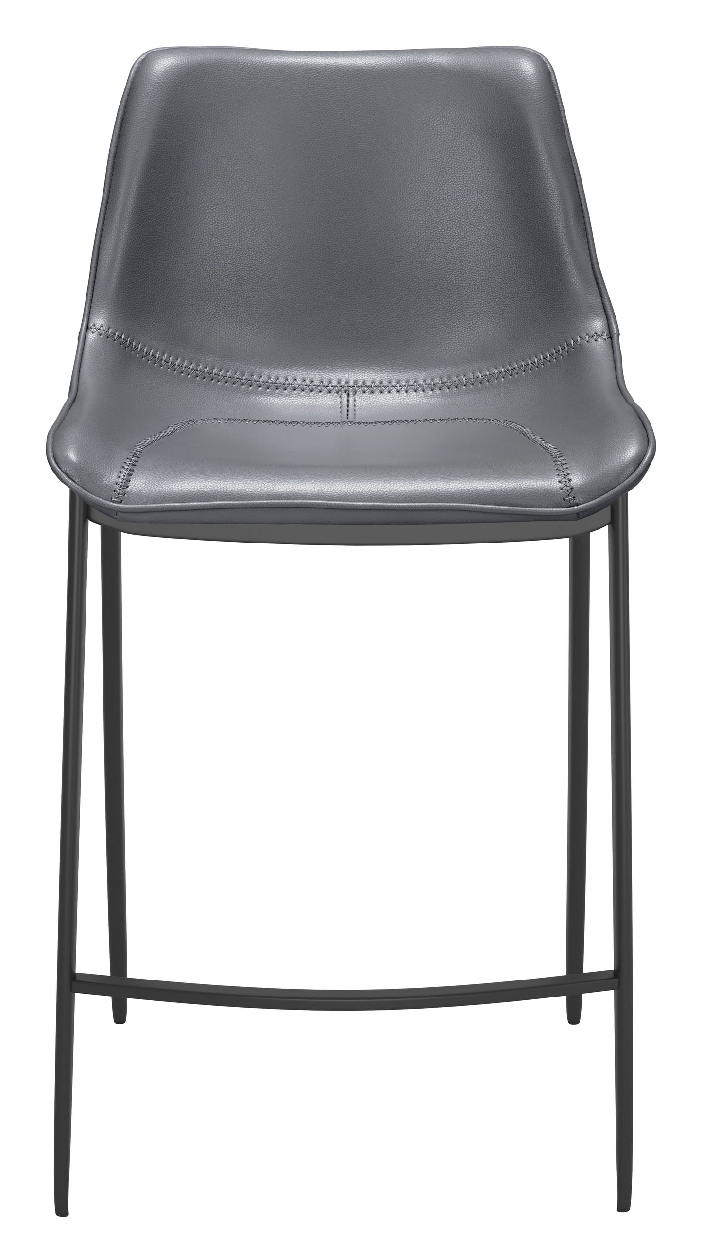 Counter Stool (Set of 2) Dark Gray & Black - Premium Quality & Stylish Design for Your Home