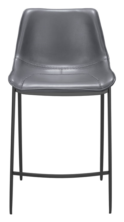 Counter Stool (Set of 2) Dark Gray & Black - Premium Quality & Stylish Design for Your Home