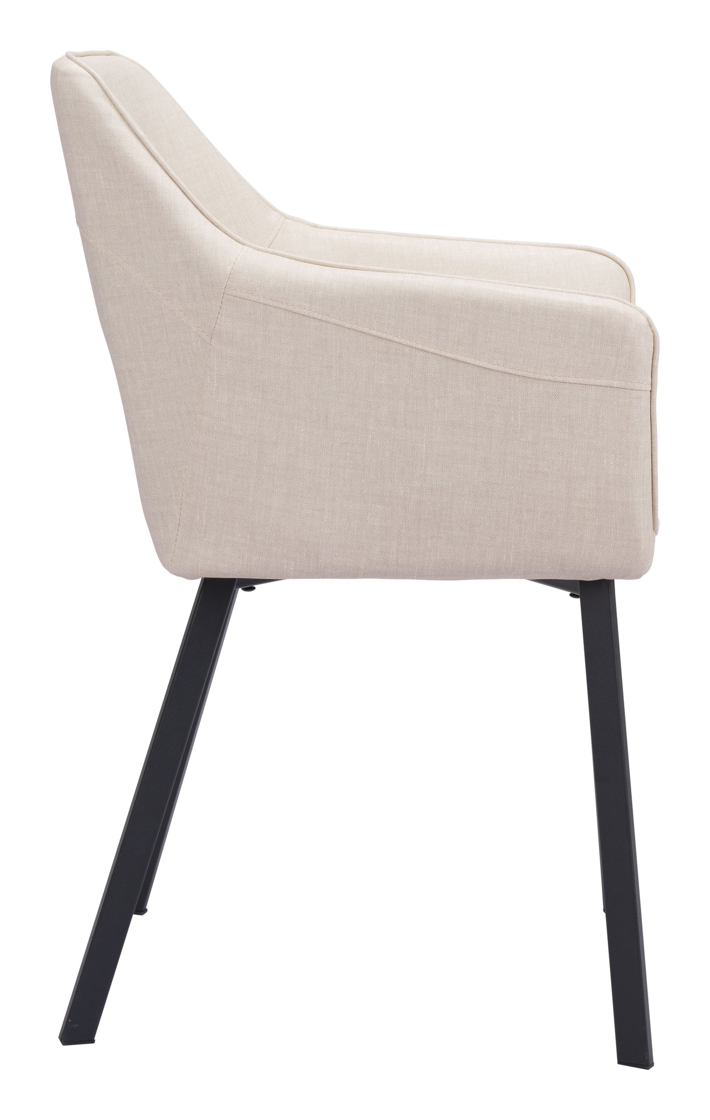 Dining Chair (Set of 2) Beige - Modern & Ergonomic Seating for Home & Office