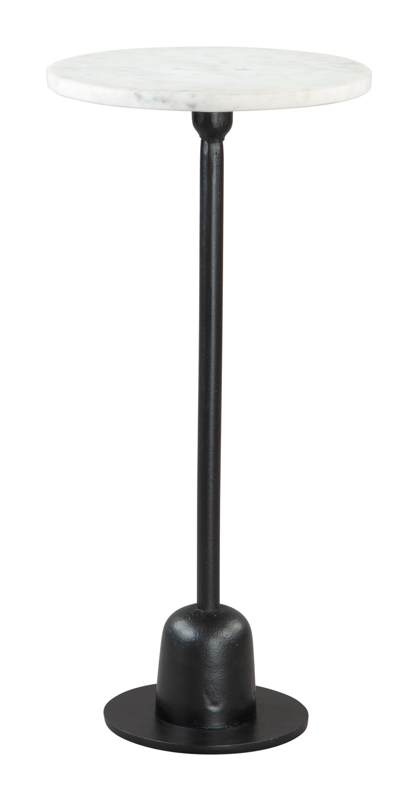Table d'appoint Woozy blanche et noire