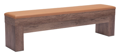 Banc de rangement Bonker (lot de 2) marron