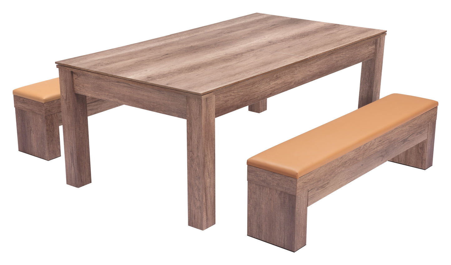 Banc de rangement Bonker (lot de 2) marron