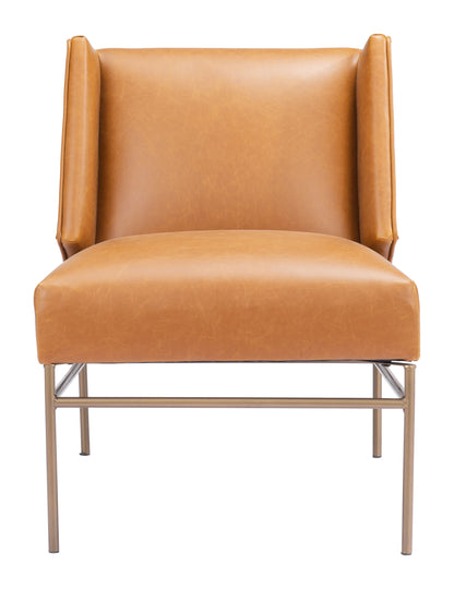 Accent Chair Brown - Modern & Ergonomic Seating for Home & Office