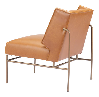 Accent Chair Brown - Modern & Ergonomic Seating for Home & Office