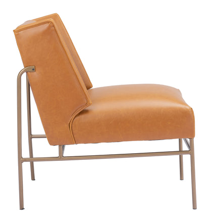 Accent Chair Brown - Modern & Ergonomic Seating for Home & Office