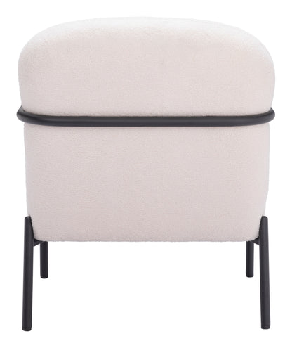 Accent Chair Ivory - Modern & Ergonomic Seating for Home & Office