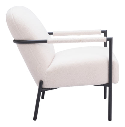 Accent Chair Ivory - Modern & Ergonomic Seating for Home & Office