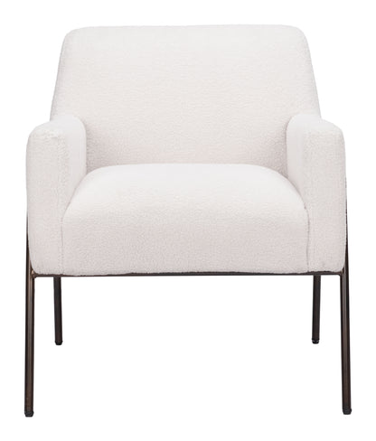 Accent Chair Cream - Modern & Ergonomic Seating for Home & Office