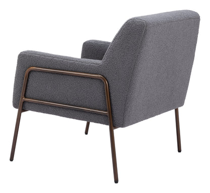 Accent Chair Gray - Modern & Ergonomic Seating for Home & Office