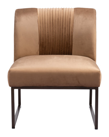 Fe Accent Chair Brown - Modern & Ergonomic Seating for Home & Office