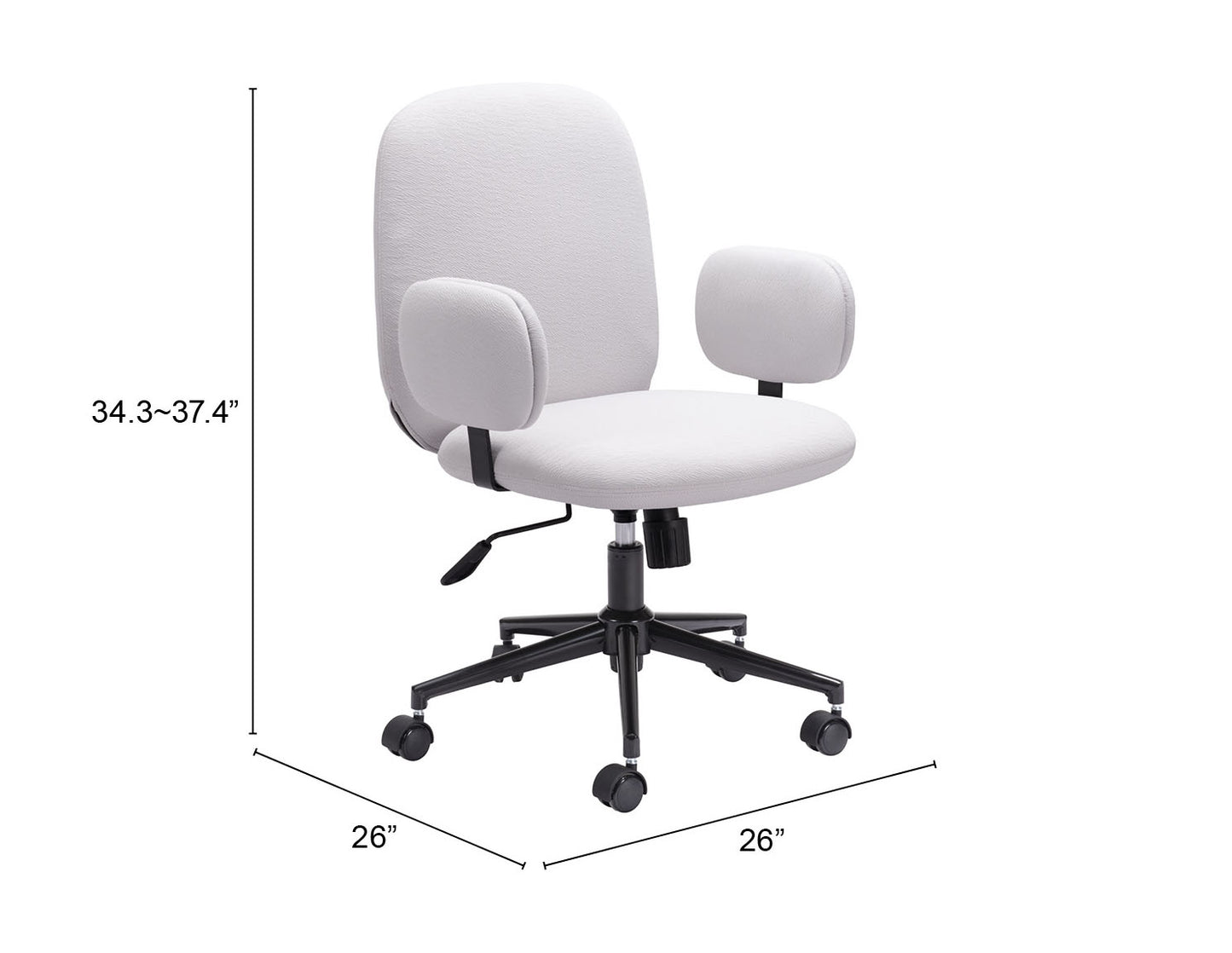 Office Chair Beige - Modern & Ergonomic Seating for Home & Office