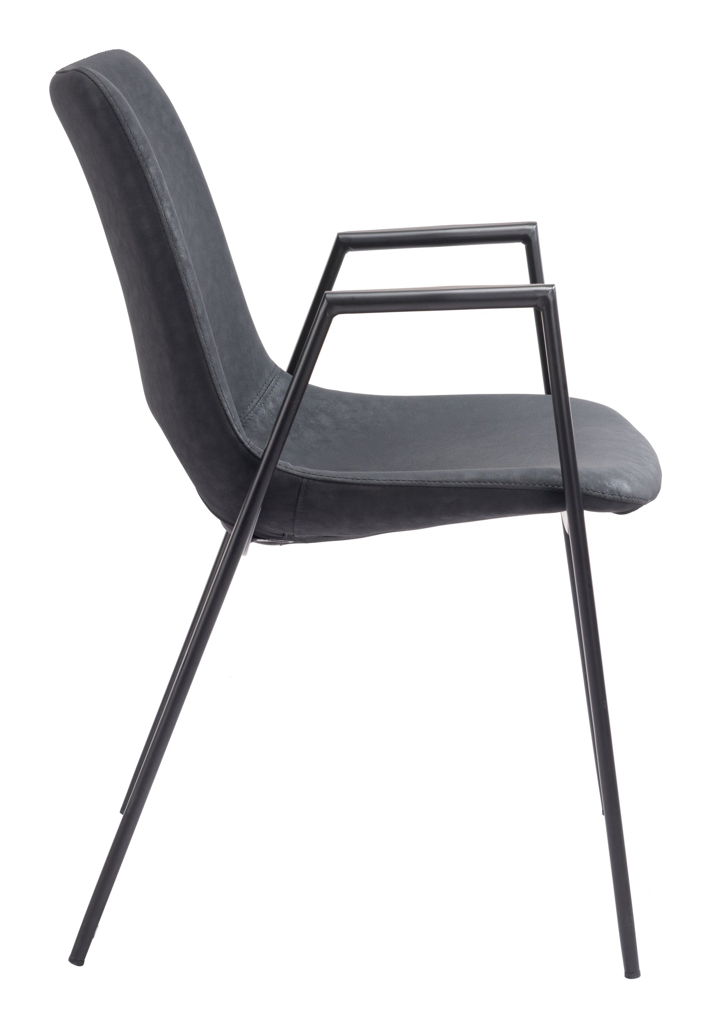 Dining Chair (Set of 2) Black - Modern & Ergonomic Seating for Home & Office