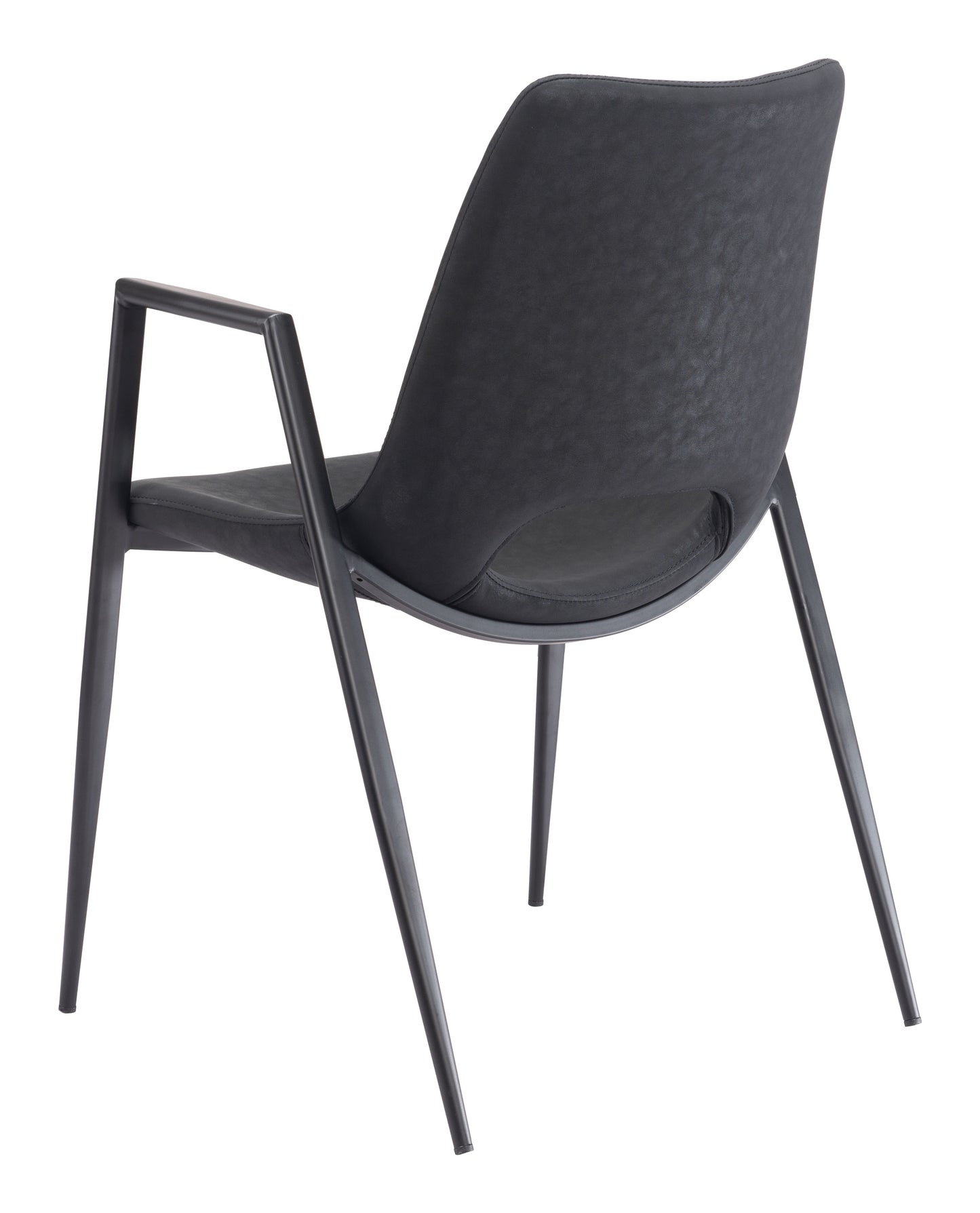 Dining Chair (Set of 2) Black - Modern & Ergonomic Seating for Home & Office