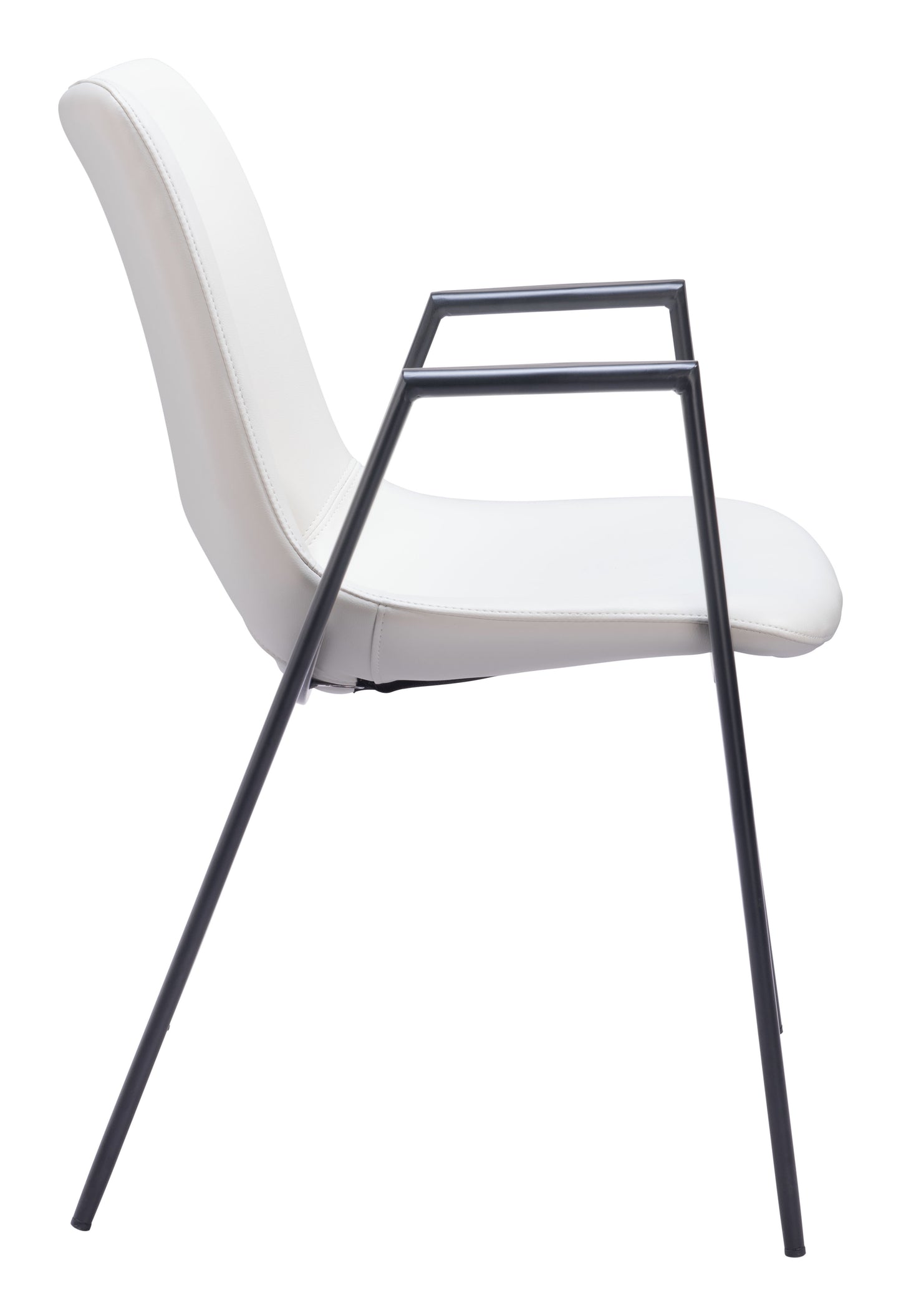 Dining Chair (Set of 2) White - Modern & Ergonomic Seating for Home & Office